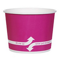 32 Oz. Paper Dessert/Food Cup - Flexographic Printed